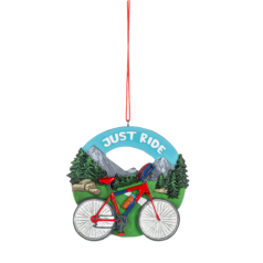 Biking Ornament - Coming Soon