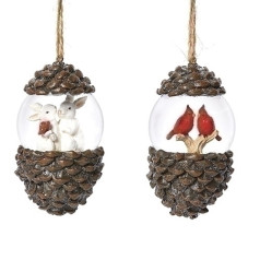 Bunny and Cardinal in Pinecone - Coming Soon