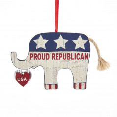 Proud Republican Ornament - $6.99