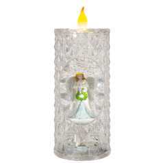 LED Light Up Shimmer Angel Candle - Coming Soon