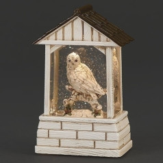 Lighted Shimmer Barn with Owl - Coming Soon