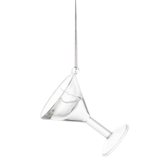 Martini Glass with Hangtag - Coming Soon