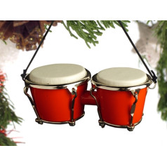 Red Bongo Drum - $12.99