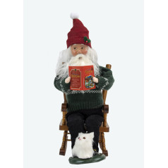 Santa on Rocker - $105.00