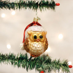 Santa Owl - $17.99