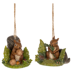 Squirrel Ornaments - Coming Soon