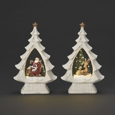 Tree with Lighted Scene (2 Assorted) - Coming Soon