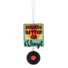 Vintage Record Ornament - Coming Soon