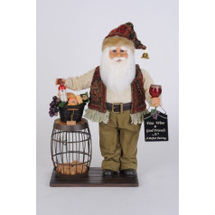 Wine Bottle Cork Collector Santa - Coming Soon