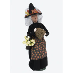 Byers Choice Witch with Bee Skep - $89