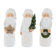 Woodcut Christmas Santa Figurines - Coming Soon