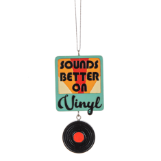 Vintage Record Ornament - Coming Soon