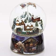 Santa Train Waterglobe - $139.99