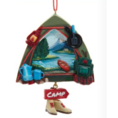 Camping Ornament - $10.99