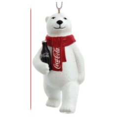 Coke Bear Holding Bottle - $7.99