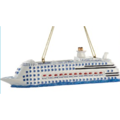 Cruiseship Ornament - $12.99