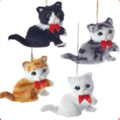 Furry Sitting Cat - $14.99 EACH