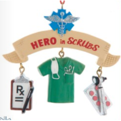 Hero in Scrubs Dangle - SOLD OUT