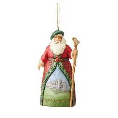 Irish Santa Ornament - $39.99