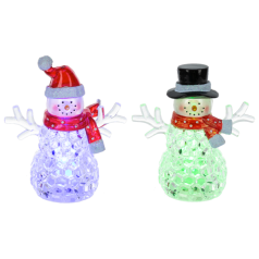 LED Crystal Snowman Mini Shimmers - SOLD OUT