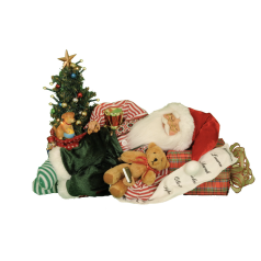 Lighted Nappng Santa - $109.99