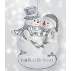 Our 1st Christmas Snowman - $10.99