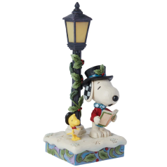 Snoopy & Woodstock Caroling in the Snow - $79.99