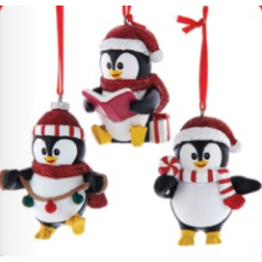 Penguin with Glitter Hat - $9.99 each