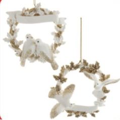 Platinum Dove Wreath - $10.99 EACH