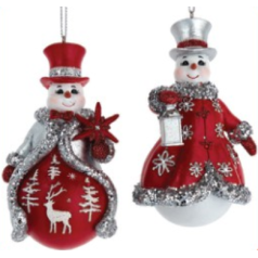 Red and Silver Snowman - Coming Soon