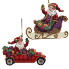 Santa Sleigh and Car - $11.99 EACH