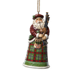 Scottish Santa Ornament - $39.99