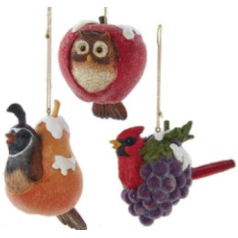 Sugar Frost Bird and Fruit - $12.99 EACH