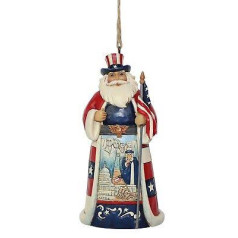 U.S.A Santa Ornament - $39.99